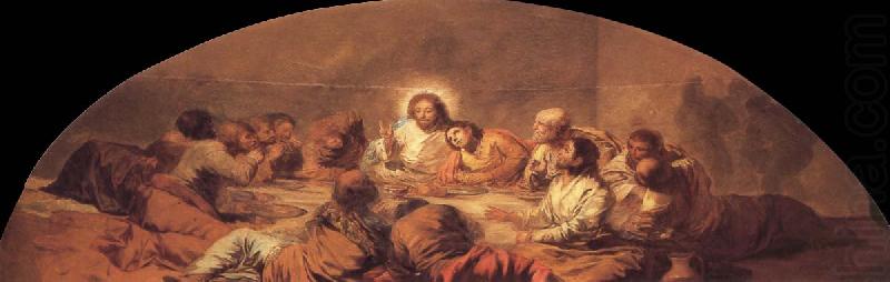 Francisco Goya Last Supper china oil painting image